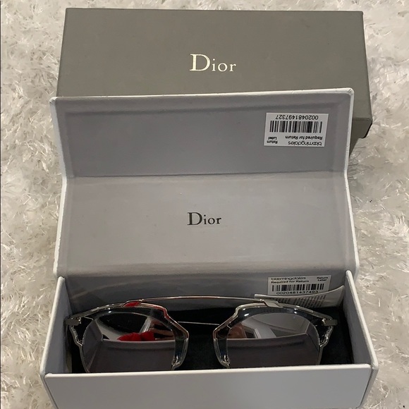 Dior silver mirrored sunglasses - Picture 6 of 6